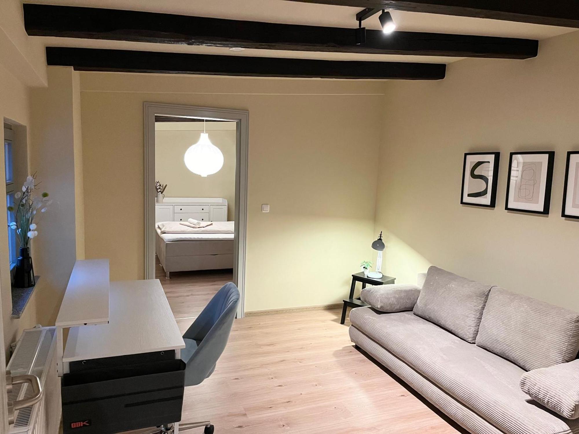 Idyllisch Zentral - Grosses Apartment Mit Historischem Flair Und Bergpanorama Löbau エクステリア 写真